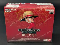 Auction #1 One Piece TCG OP-13 Carrying On His Will Booster Box SEALED - Image 1