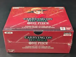 Auction #1 One Piece TCG OP-13 Carrying On His Will Booster Box SEALED - Image 5