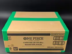 One Piece Card Game OP-13 Carrying On His Will Booster Box Case SEALED English - Image 1
