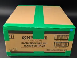 One Piece Card Game OP-13 Carrying On His Will Booster Box Case SEALED English - Image 5