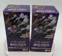 One Piece Japanese OP-10 Royal Bloodline Booster Box Lot of (2) - Image 1