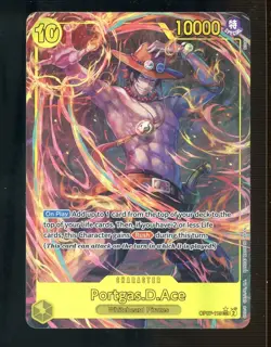 One Piece OP07-119 500 Years into the Future Alternate Art Portgas.D.Ace - Image 1