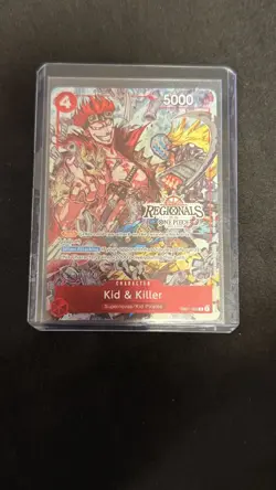 One Piece TCG EB01-003 Kid & Killer 2025-26 Regionals Promo - Image 1