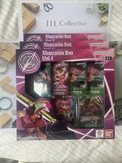 One Piece Card Game - 3 x Illustration Box Vol. 4 (IB-04) - Image 1