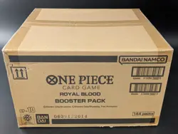 One Piece OP-10 Royal Blood 144-Sleeved Blister Packs Sealed Case English - Image 1