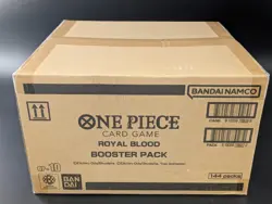 One Piece OP-10 Royal Blood 144-Sleeved Blister Packs Sealed Case English - Image 3