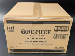 One Piece OP-10 Royal Blood 144-Sleeved Blister Packs Sealed Case English - Image 4