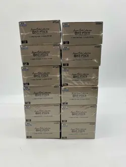 Lot (12) One Piece English EB-01 Anime 25th Collection Extra Booster Box Sealed - Image 5