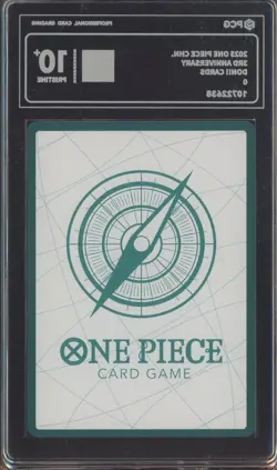 2025 One Piece Chinese 3rd Anniversary Don!! Cards PCG 10 PRISTINE+ - Image 2