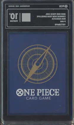 2022 One Piece Chinese Promotional Cards P-066 Boa Hancock PCG 10 PRISTINE+ - Image 2
