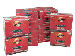 Lot of (12) OP-13 One Piece Carrying On His Will English Sealed Booster Boxes - Image 1