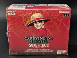 Lot of (12) OP-13 One Piece Carrying On His Will English Sealed Booster Boxes - Image 2