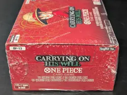 Lot of (12) OP-13 One Piece Carrying On His Will English Sealed Booster Boxes - Image 5