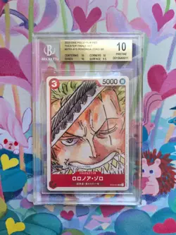2023 ONE PIECE JPN FILM RED: FINALE SET #013 RORONOA ZORO BGS 10 - Image 1