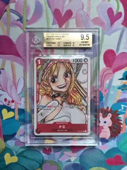 BGS 9.5 2023 ONE PIECE JAPANESE FILM RED: FINALE SET NAMI 007 - Image 1