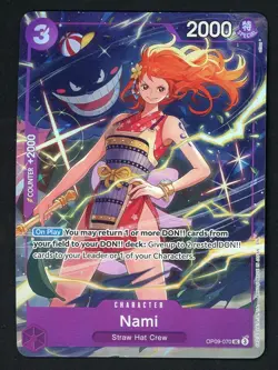 Nami OP09-070 UC Premium Card Collection Best Selection Vol.4 One Piece - Image 1