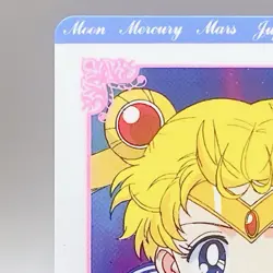 90s Sailor Moon R Usagi Tsukino Amada Card Japanese TCG Anime Toei From Japan - Image 2