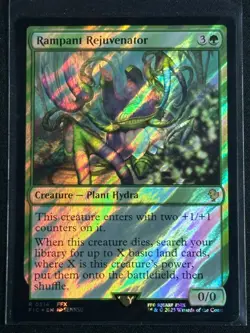Magic MTG Final Fantasy Collector's Commander Surge Foil Rampant Rejuvenator FFX - Image 1