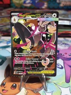 Pokemon TCG Mega Lopunny EX 128/094 SIR Phantasmal Flames Near Mint English - Image 1