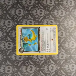Pokemon Dark Dragonite TCG 1st Edition Non-Holo Card 22/82 Team Rocket WOTC NM - Image 2