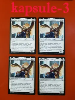 4x Radiant, Serra Archangel | Commander Legends | MTG Magic Cards - Image 1