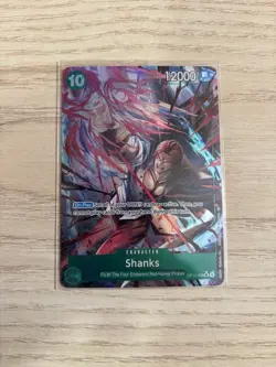 OP13-028 Shanks Alt Art AA One Piece TCG English Card Game - Image 1