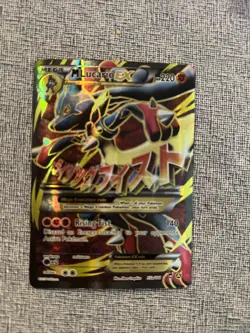 Pokemon TCG M Lucario EX Holo Full Art Ultra Rare - Image 1