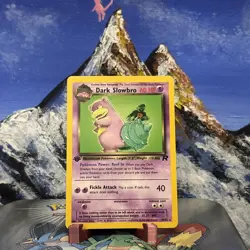 Dark Slowbro - 29/82 Pokemon Team Rocket - 1st Edition LP+ - Image 1