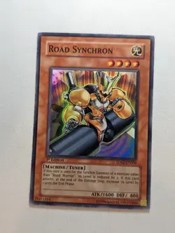 YuGiOh Road Synchron Super Rare 1st Edition 5DS2-EN006 - LP-MP - Image 1