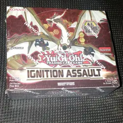 Yu-Gi-Oh! Ignition Assault Unopened Sealed Booster Box English 1st Edition - Image 1