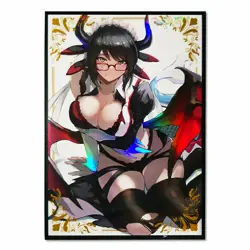 50pcs Anime Yu-Gi-Oh! House Dragonmaid Sleeves Soft Card Protector 63*90mm Gift - Image 1