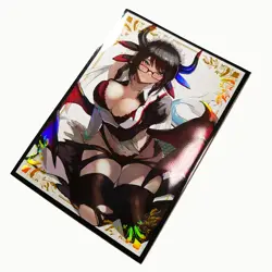 50pcs Anime Yu-Gi-Oh! House Dragonmaid Sleeves Soft Card Protector 63*90mm Gift - Image 3