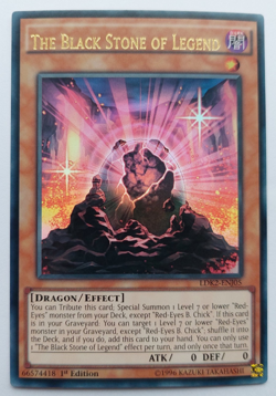 Yu-Gi-Oh! - The Black Stone of Legend - LDK2-ENJ05 - 1st Edition - Image 1