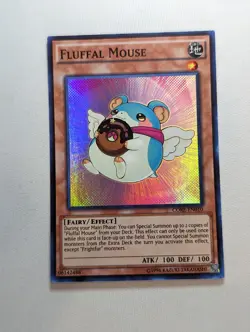 Fluffal Mouse - CORE-EN010 - Super Rare - 1st Edition YuGiOh! Clash of Rebel VLP - Image 1