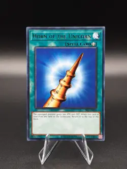 Yu-Gi-Oh! Horn of The Unicorn SRL-EN054 Rare Unlimited NM - Image 1
