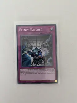 Yugioh Evenly Matched RA01 EN074 Super Rare 1st Edition NM - Image 1