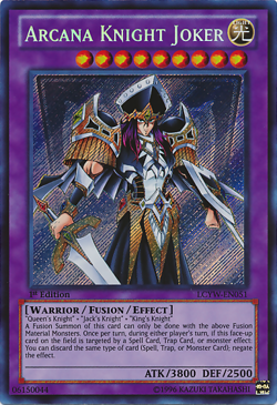 Arcana Knight Joker LCYW-EN051 - Secret Rare - Near Mint Unlimited YuGiOh! TCG - Image 1