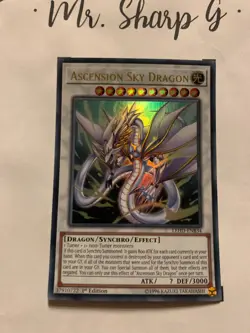 ASCENSION SKY DRAGON - 1st EDITION LEHD-ENB34 ENGLISH Yu Gi Oh! CARD ULTRA RARE - Image 2