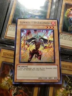 Yu-Gi-Oh! TCG Elemental HERO Burstinatrix Legendary LCGX-EN004 - Image 4