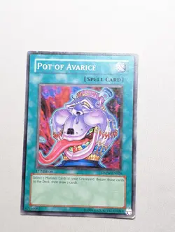 Pot of Avarice - SDZW-EN026 - Common - 1st Edition LP YuGiOh! Starter Deck Card - Image 1