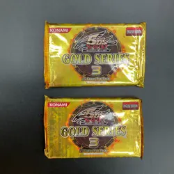Lot of (2) Yu-Gi-Oh! 5D's Gold Series 3 English Edition Booster Packs - Image 1