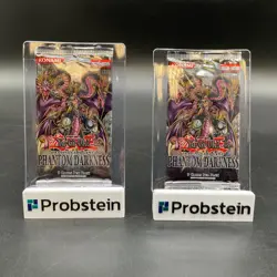 Lot of (2) Yu-Gi-Oh! TCG English Edition Phantom Darkness Booster Packs SEALED - Image 1