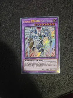 1X NM Elemental HERO Shining Flare Wingman - SGX3-ENI25 - Secret Rare 1st yugioh - Image 1