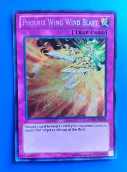 Near Mint Yugioh Phoenix Wing Wind Blast LCYW-EN298 Secret Rare Unlimited - Image 1