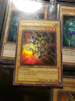 Yugioh Elemental Hero Sparkman YSD-ENS01 Ultra Rare Limited Edition - Image 1