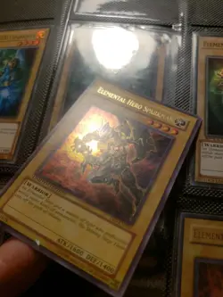 Yugioh Elemental Hero Sparkman YSD-ENS01 Ultra Rare Limited Edition - Image 2