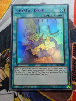 Yugioh Crystal Bond LDS1-EN112 Ultra Rare (Purple) 1st Edition NM - Image 1