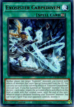 Exosister Carpedivem - GRCR-EN023 - Rare - 1st Edition - Lightly Played - Image 1