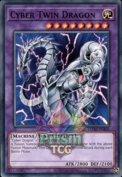 Cyber Twin Dragon LEDD-ENB26 Yugioh - Image 1