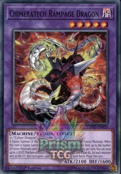 1st Ed Chimeratech Rampage Dragon LEDD-ENB29 Yugioh - Image 1